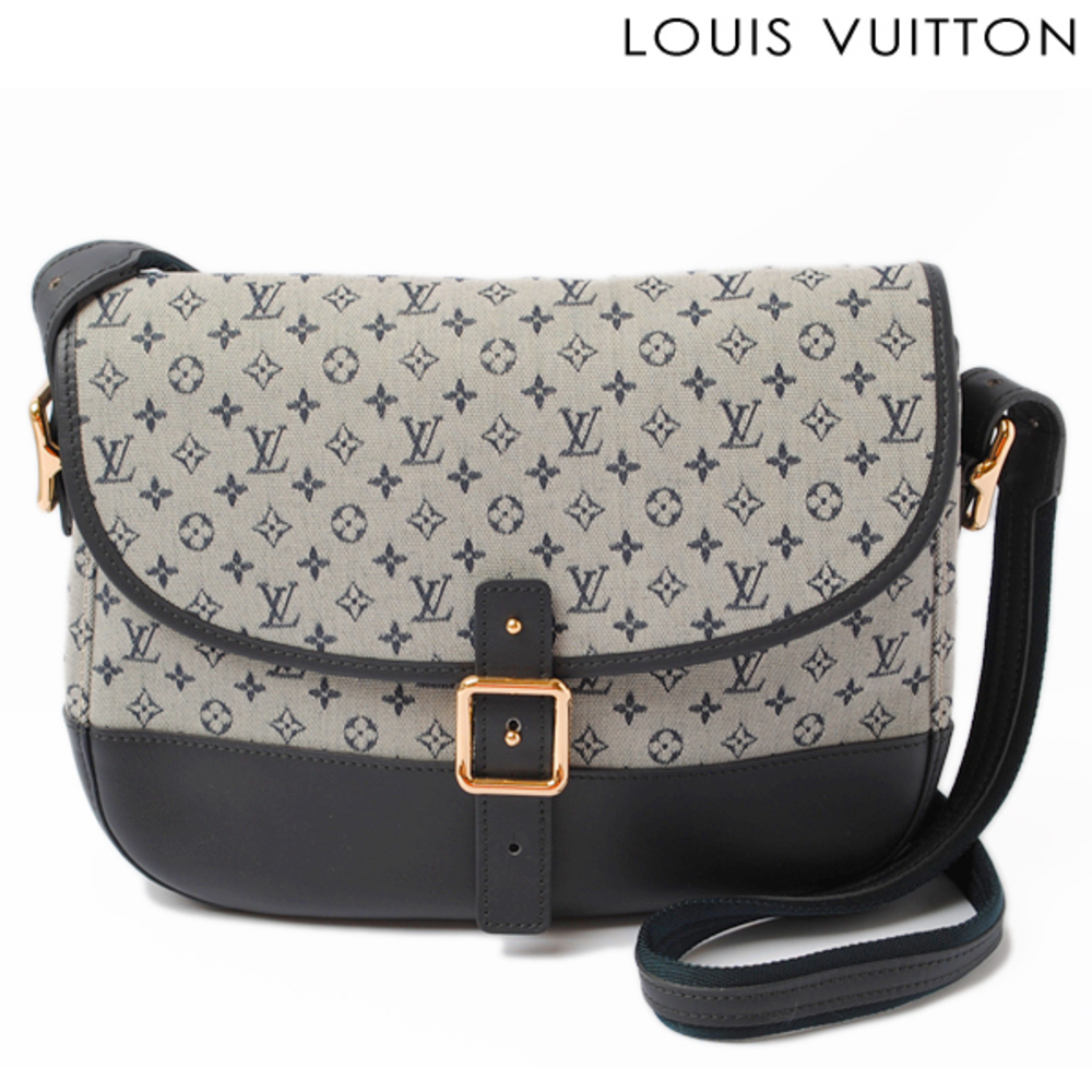 Louis Vuitton Belanger Shoulder Bag Monogram Blue